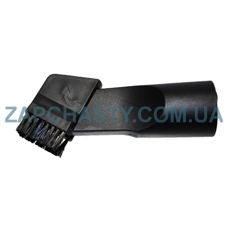 Насадка с ворсом щелевая для пылесоса d=32 мм, поворотная 90&deg;