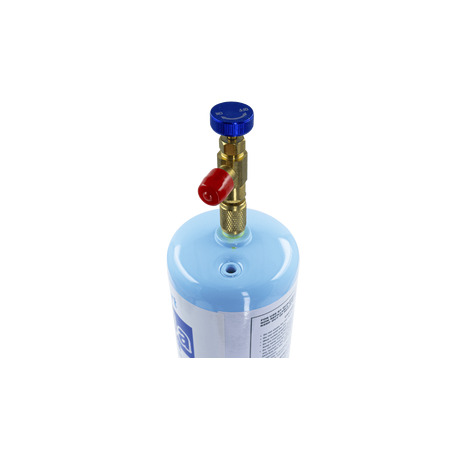 Фреон R-134a, 1000 г (с краном и клапаном), Whicepart