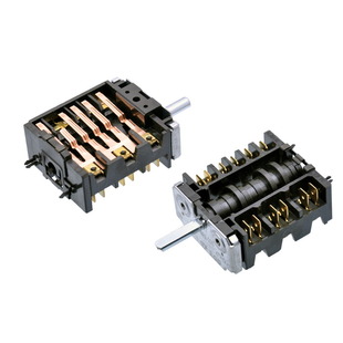 Переключатель для духовки и электроплиты EGO 46.23866.500/RS/88, COK312GO, Hansa 8001690 (2+1+3)