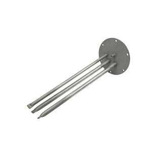 Фланец для бойлера под сухой тэн Gorenje 482979, D160 мм, L405 мм (тип 2, цельная нержавейка)