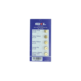 Комплект жиклерів (форсунок) для газової плити під баллонний газ SKL 6MB MGC105UN (M6x0.75)