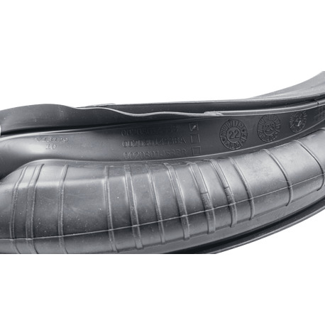 Гума (манжета) люка для пральної машини Candy 49124562, Haier 0020301453B (2 патрубки наскрізні)