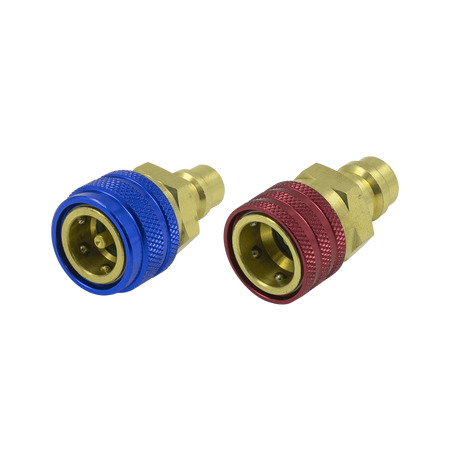 Комплект швидкознімних муфт для заправки автокондиціонерів (з R1234YF на R-134a)