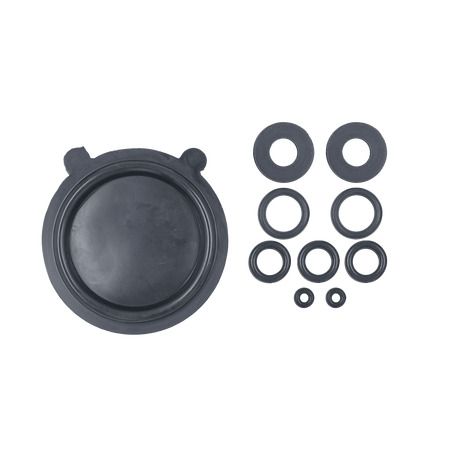 Мембрана к водяному редуктору газовой колонки, D72 мм с уплотнителями (резиновая)