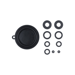 Мембрана к водяному редуктору газовой колонки, D50 мм, с уплотнителями (резиновая)