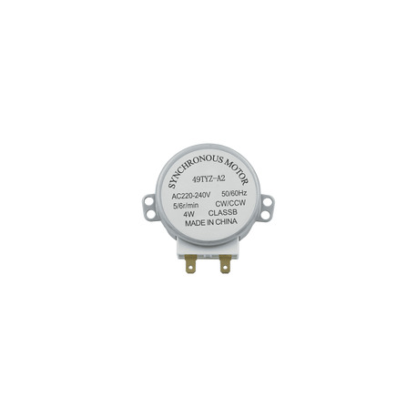Двигатель (мотор) тарелки для микроволновий печи 49TYZ-A2 220В 4Вт 5/6об/мин d=6х7 мм L=14 мм
