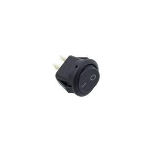 Кнопка сетевая одинарная 40331, 2 контакта, 6А (2-позиционная)