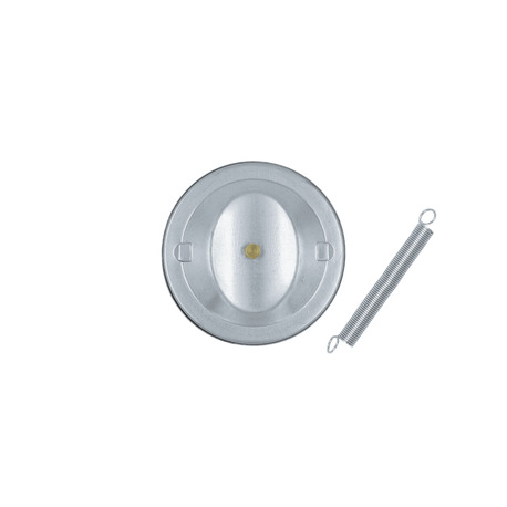 Термометр для котла SD Plus Thermo Alliance SD175, D=63 мм, 0-120&deg;C (накладний з пружиною)