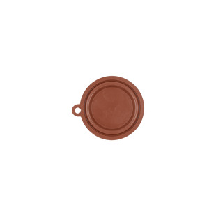 Мембрана к водяному редуктору газовой колонки, D54 мм (резиновая, красная)