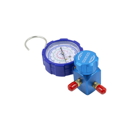 Манометричний колектор 1-вентильний Whicepart DSZH WK-467-GL (R-410a, R407c, R-22, R-404a)