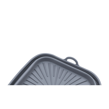 Форма для аерогриля, силіконова, квадратна, 17/20*5.5 см