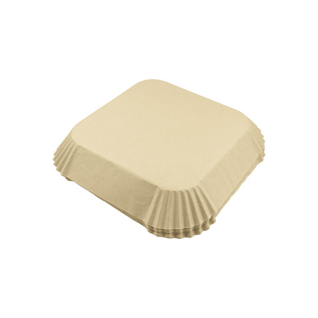 Форма для аерогриля, пергаментна, квадратна, 23/28*4.5 см, 100 шт.