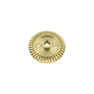 Крыльчатка (рабочее колесо) для насоса латунная, d=12/71 мм, шпонка