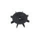 Крильчатка охолодження двигуна "56", d=11/90 мм