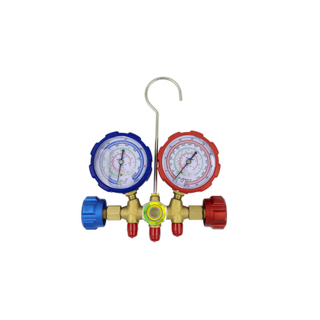 Манометрический коллектор 2-вентильный Whicepart DSZH WK-536G (R-410а, R-407с, R-22, R-404a)