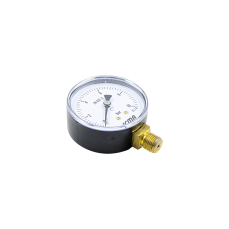 Манометр радиальный Icma 91244AB10, 0-10 бар, 1/4", &Oslash;63 мм