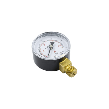 Манометр радиальный SD Plus SD1706B, 0-6 бар, 1/4", &Oslash;50 мм