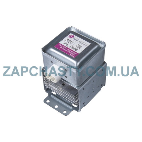 Магнетрон для микроволновой печи LG 2M213 подключение 180&deg; (70*73 мм)