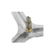 Хрестовина для пральної машини Ariston, Indesit C00298592, COD.811, d=20/25/30 мм, l=74 мм