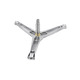Крестовина для стиральной машины Samsung DC97-14370D, COD.743, d=25/30/35 мм, l=125 мм