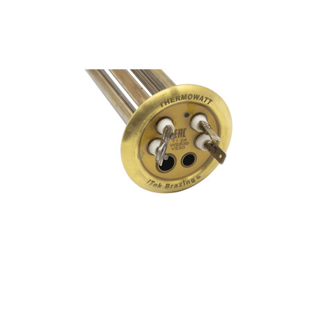 Тен для бойлера фланцевий 2500 Вт, Thermowatt Premium, Ariston 65150721, L=370 мм, d=64 мм (мідний)
