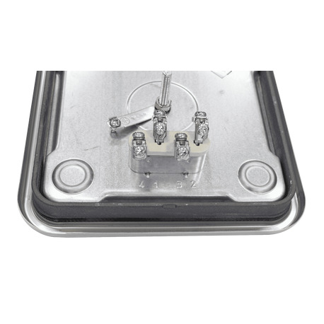 Электроконфорка (чугун) EGO 11.22454.237, COK030UN, 2600 Вт, 220*220/210*210 мм