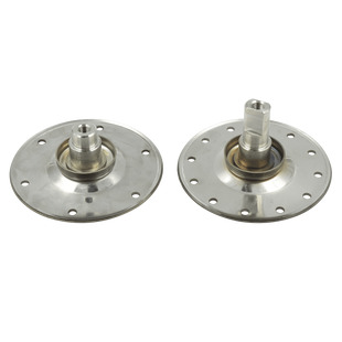 Фланец (опора барабана) для стиральной машины Electrolux, Zanussi 0103, лыски нержавейка, (комплект)