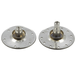 Фланец (опора барабана) для стиральной машины Electrolux, Zanussi 0104, шлиц (комплект)