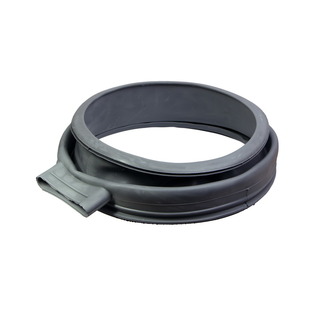 Резина (манжета) люка для стиральной машины Ariston, Indesit C00057462 (1 патрубок-сушка)