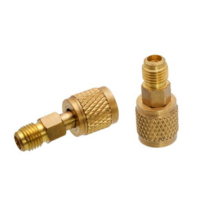 Перехідник для заправки фреону R410, 1/4" + 5/16" SAE