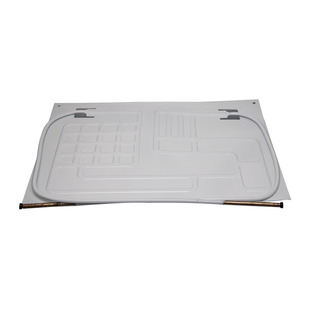 Испаритель для холодильника универсальный 370*280 мм, d=6 мм, 2-выводной