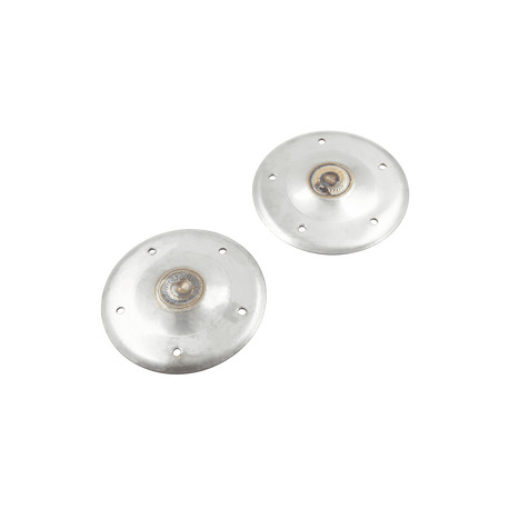 Фланець (опора барабана) для пральної машини Whirlpool 480110100802, лиски, нержавійка (комплект)