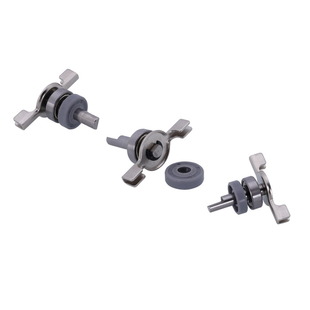 Вал для хлебопечи LG, L=43 (10+33mm) d=8mm (в сборе с сальником и подшипником 8*22)