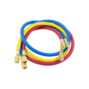 Шланг для заправки фреоном CT-336 (R-12, R-22, R-134a, R-404, R-502, R-507a), 0.9 м