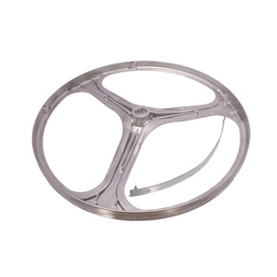 Шків для пральної машини Zanussi 4055367843, 1462601012, 315*28 мм, посадка 11*17 мм (з планкою)