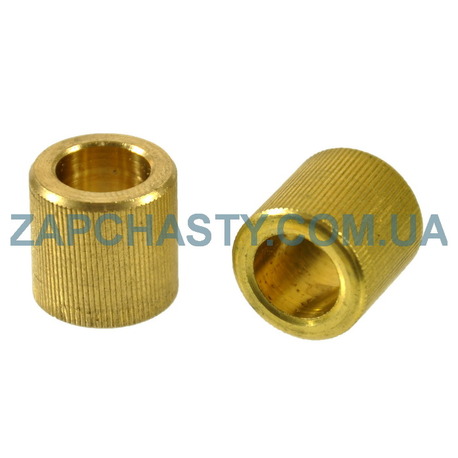 Втулка скольжения для хлебопечи, 10*16*15 мм, JDB (цилиндрическая, бронзо-графитовая)