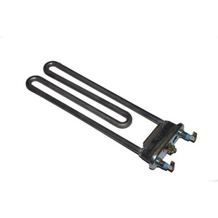 Тен для пральної машини L=235 мм, 1950 Вт, Thermowatt, Zanussi 132180710 (з отвором під датчик)