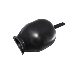 Мембрана для гідроакумулятора 24 л, d=90 мм, чорна з хвостовиком