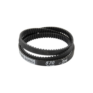 Ремінь для кухонного комбайна 570-3M-6 Shanghai Wutong, Moulinex MS-0698375 (гумовий)