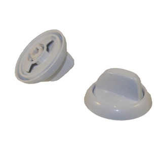 Ручка для духовки и плиты Greta, d=37/50 мм (белая)