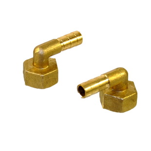 Штуцер кутовий для підключення газових плит та котлів (різьба права 1/2")