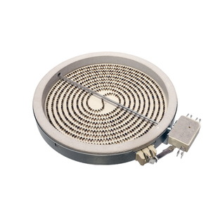 Електроконфорка (склокераміка) Eika 2002032840, Ariston C00139036, 1800 Вт, d=200/175 мм