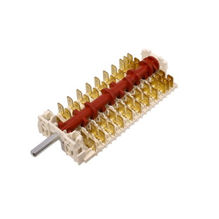 Переключатель для духовки и электроплиты Dreefs 19HE-082, Ariston, Indesit C00141247 (8+1)