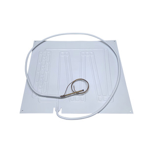 Випарник для холодильника універсальний 460*425 мм, d=6 мм, з капіляром