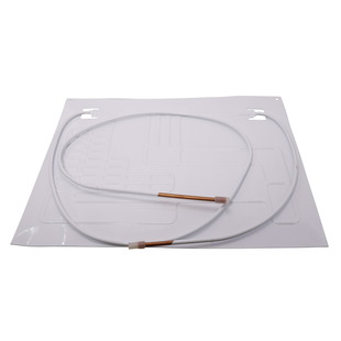 Испаритель для холодильника универсальный 450*370 мм, d=6 мм, 2-выводной