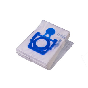 Набор мешков для пылесоса Zelmer ZMB02K, одноразовый, 101*94 мм + микрофильтр (синий)