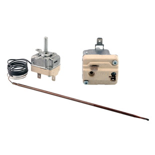 Термостат для духовки EGO 55.19082.802, Cuppone, Fimar, Modular, Zanussi, COK241UN, 16А (75-508°C)