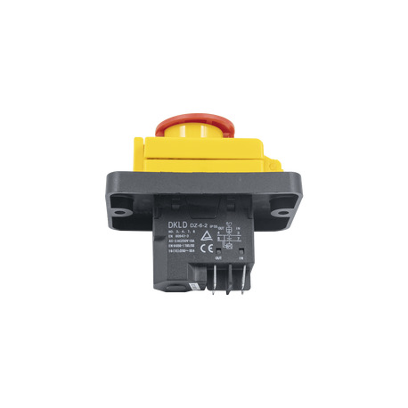 Кнопка для бетономешалки DZ-6-2, с крышкой 4 контакта