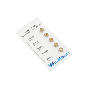 Комплект жиклеров (форсунок) для газовой плиты под природный газ 6MB GPL Cod. CG 149 (M6x0.75)