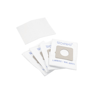 Набір мішків для пилососа LG LMB02, одноразовий, 92*87 мм + мікрофільтр